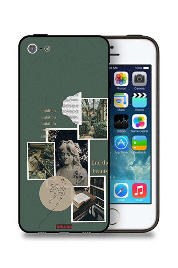 جراب حماية لجهاز Apple iPhone 5/5s/SE - اكتشف الجمال
