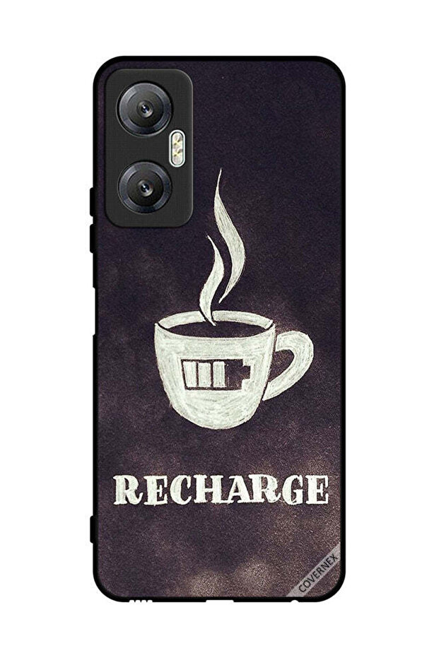 غطاء حماية لهاتف Infinix Hot 20 Coffee Recharge