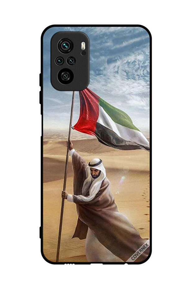 غطاء حماية لهاتف بوكو إم 5 إس 4G، علم الإمارات العربية المتحدة، زايد