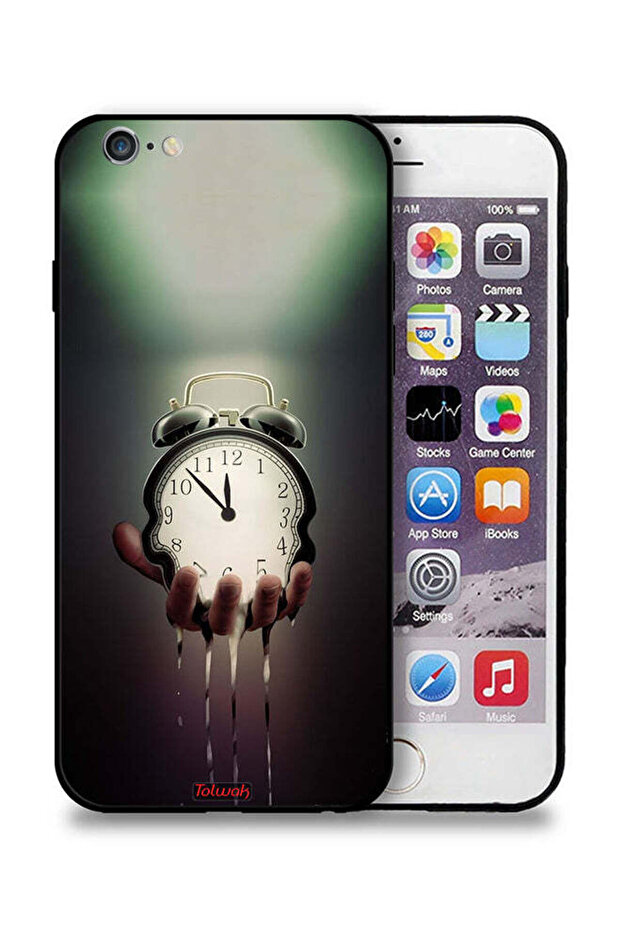 جراب حماية على شكل ساعة لهاتف Apple iPhone 6 Plus/6s Plus - 1