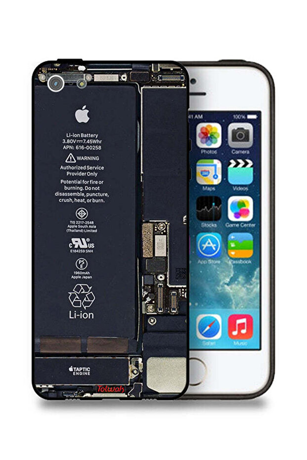 Apple iPhone 5/5s/SE Protective Case Phone Circuit Pattern