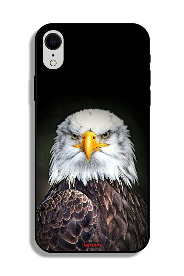 غطاء حماية لجهاز Apple iPhone XR بتصميم النسر - 2