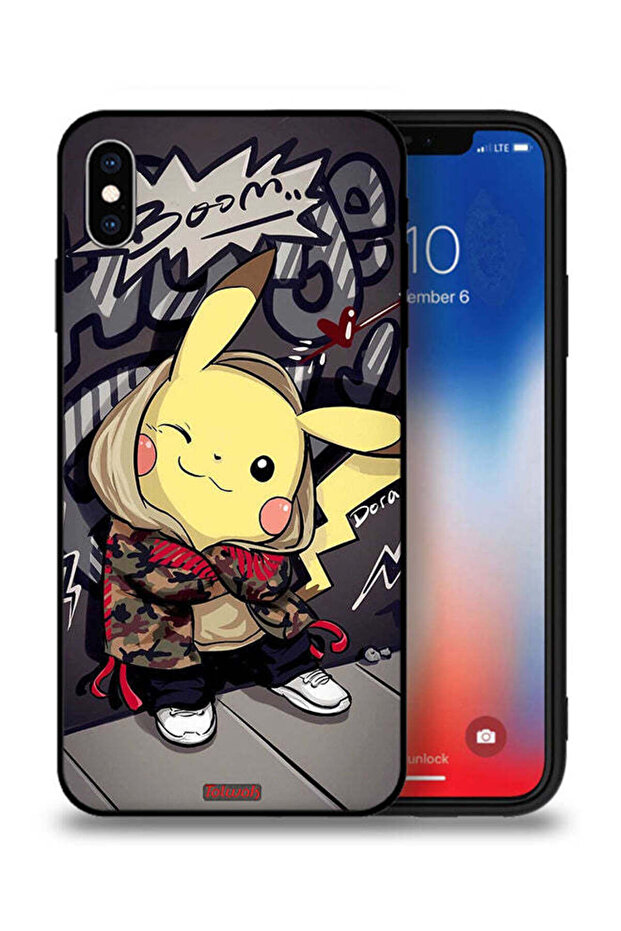جراب حماية لجهاز Apple iPhone XS من Pichku Art