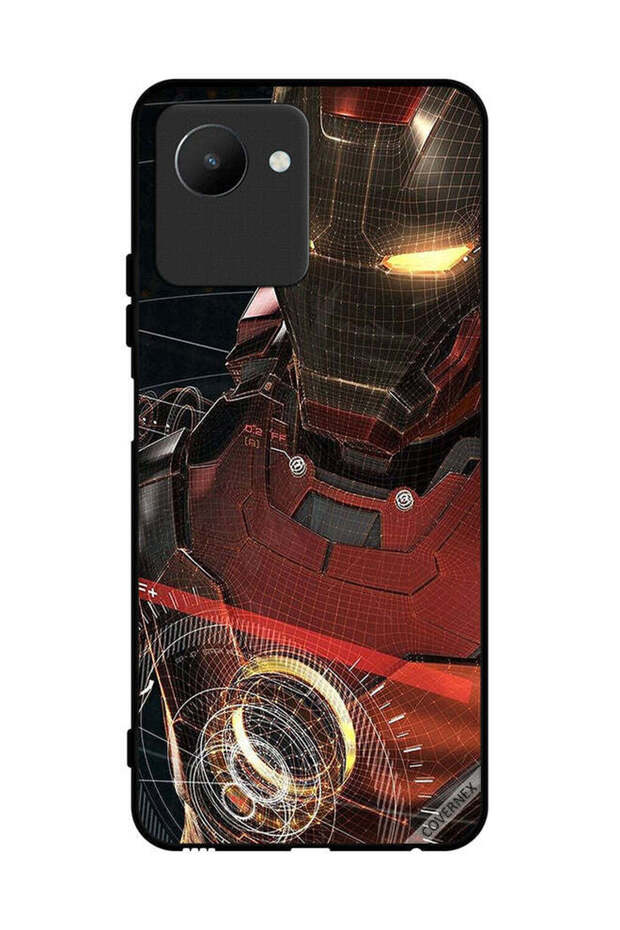 غطاء حماية لهاتف Realme C30s Inspire Iron Man