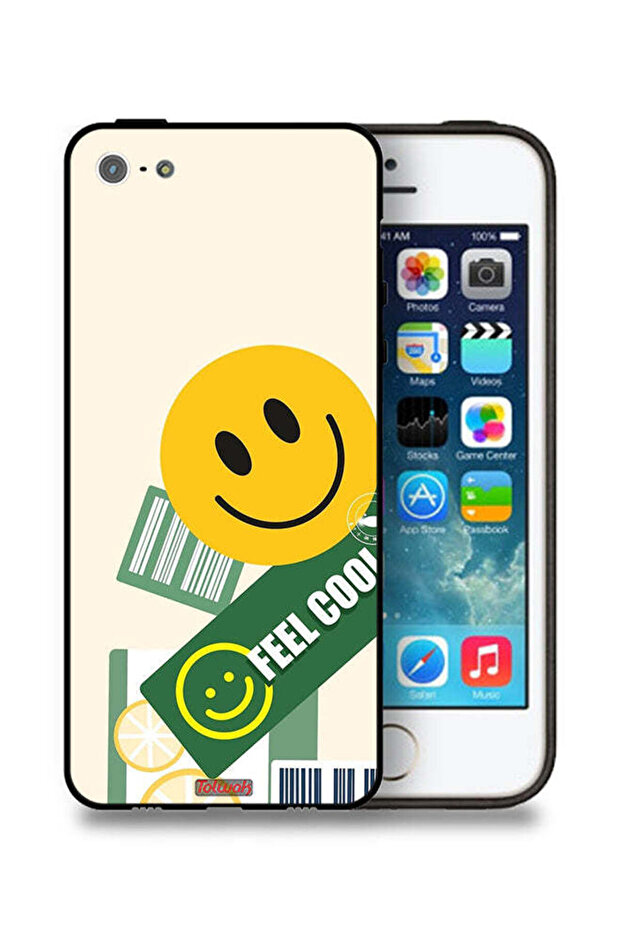 غطاء حماية لهاتف Apple iPhone 5/5s/SE - ملصق Feel Cool