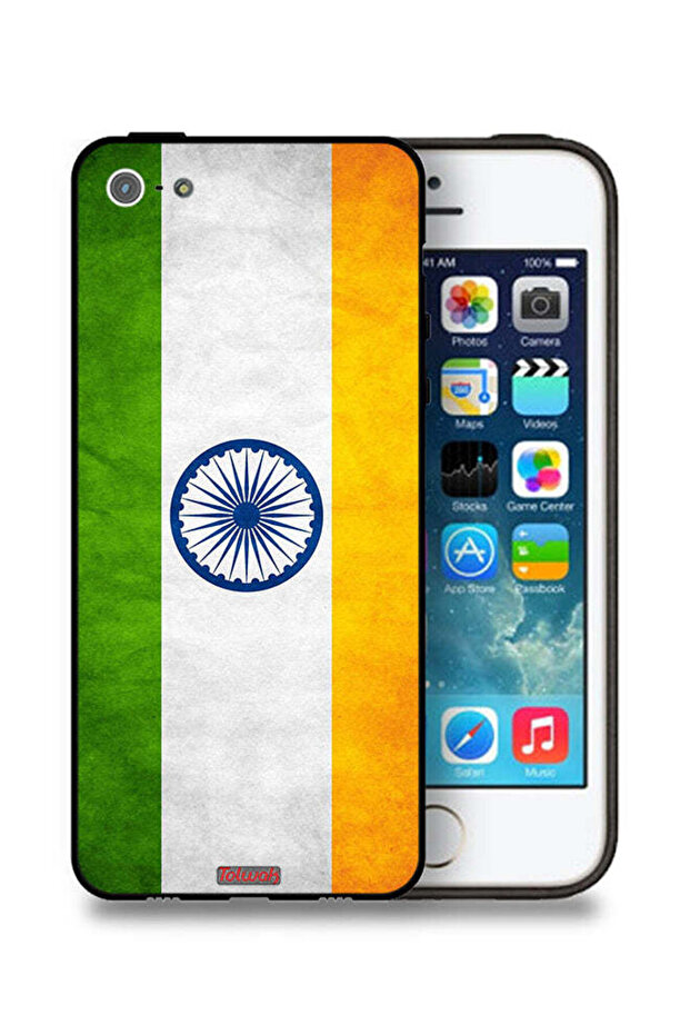 Apple iPhone 5/5s/SE Protective Case Luminous Indian Flag