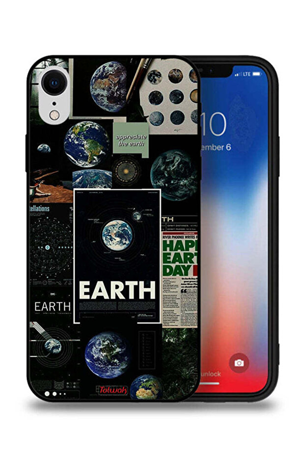 غطاء حماية لجهاز Apple iPhone XR - الأرض