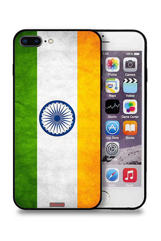 Apple iPhone 7 Plus Protective Case Luminous Indian Flag