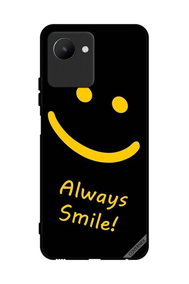 غطاء حماية لهاتف Realme C30s - ابتسم دائمًا