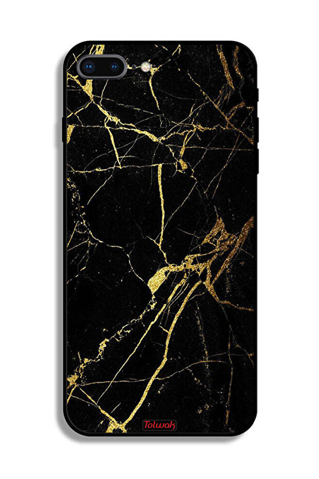 Apple iPhone 7 Plus Protective Case Crack Marble - 2