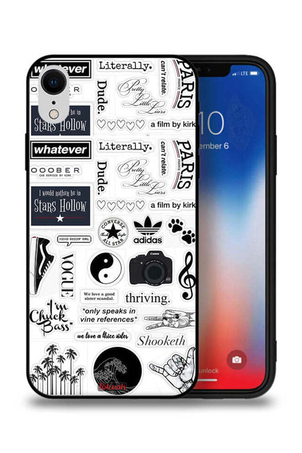 غطاء الحماية لجهاز Apple iPhone XR يتحدث فقط
