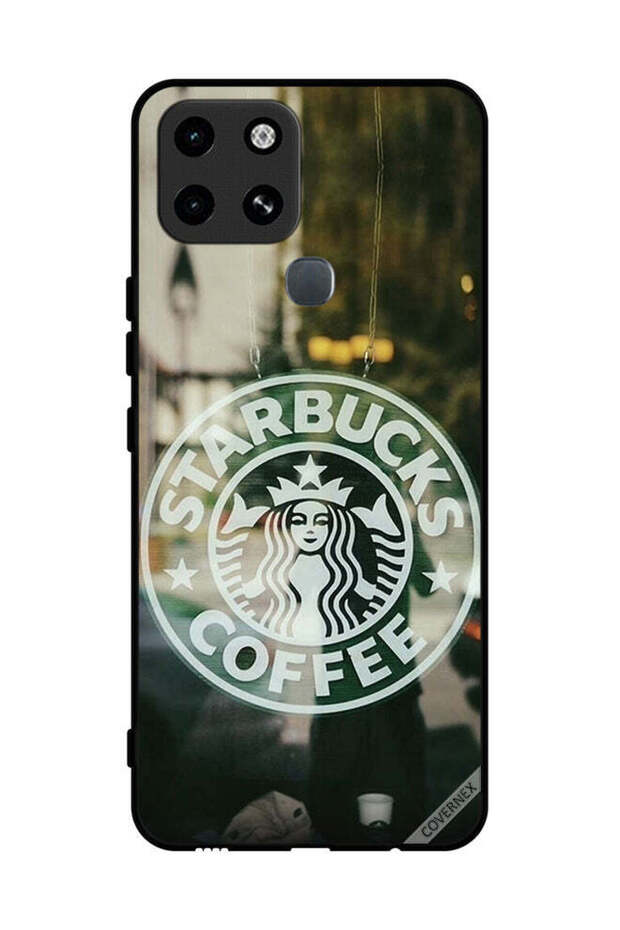 غطاء حماية لهاتف Infinix Smart 6 - Starbucks Coffee Lover