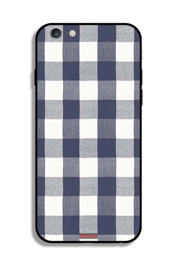 غطاء حماية من القماش بنقشة قماشية لهاتف Apple iPhone 6 Plus/6s Plus - 2