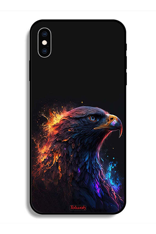 Protective Case For Apple iPhone X Eagle Art