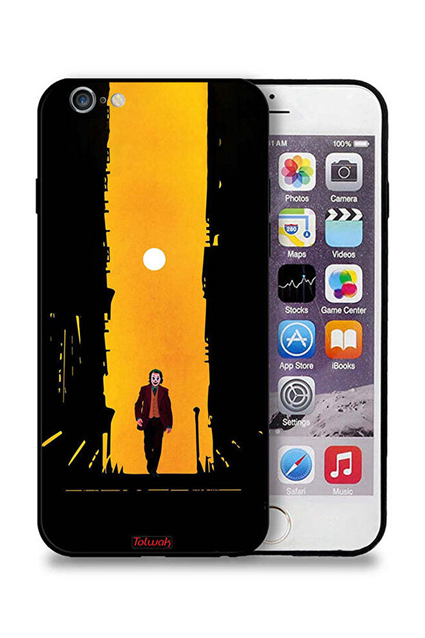 غطاء حماية لجهاز Apple iPhone 6 Plus/6s Plus بتصميم جوكر، عمل فني رقمي تجريدي