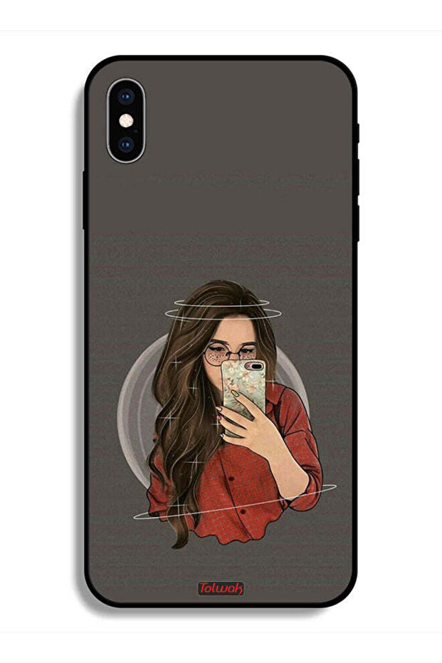 جراب حماية لهاتف Apple iPhone X لالتقاط صور سيلفي