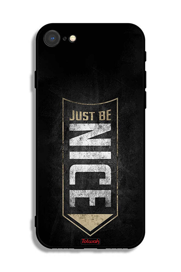 جراب حماية لجهاز Apple iPhone 8 - Just Be Nice - 2