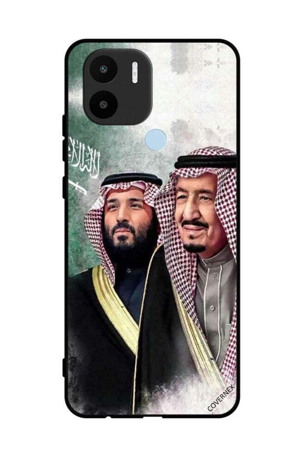 غطاء حماية لهاتف شاومي ريدمي A1 بلس الملك سلمان ومحمد