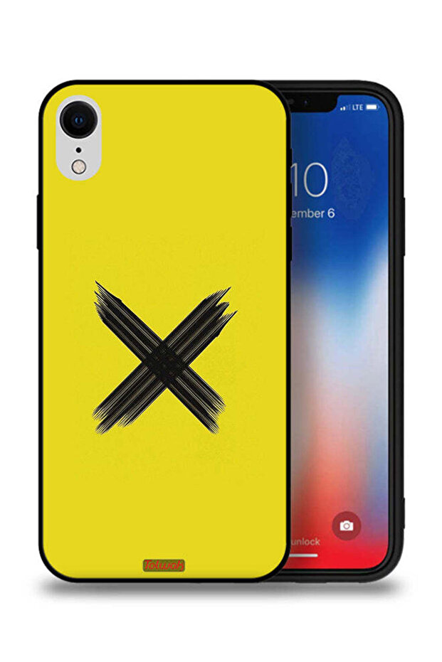 Apple iPhone XR Protective Case X Pattern - 1