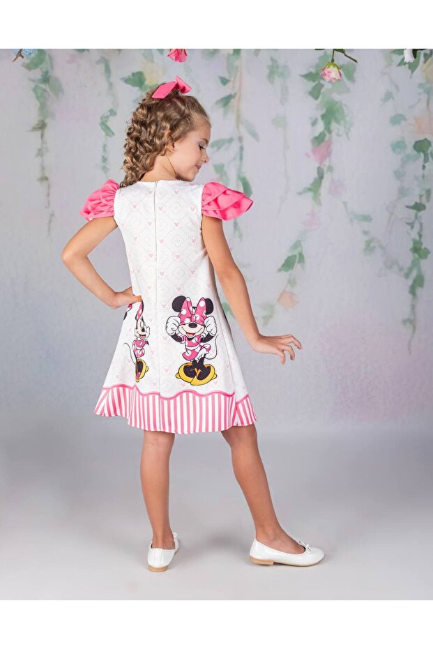 Minnie mouse düz elbise - 3