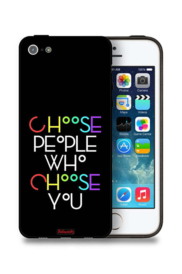 جراب حماية لجهاز Apple iPhone 5/5s/SE اختر الأشخاص الذين يختارونك
