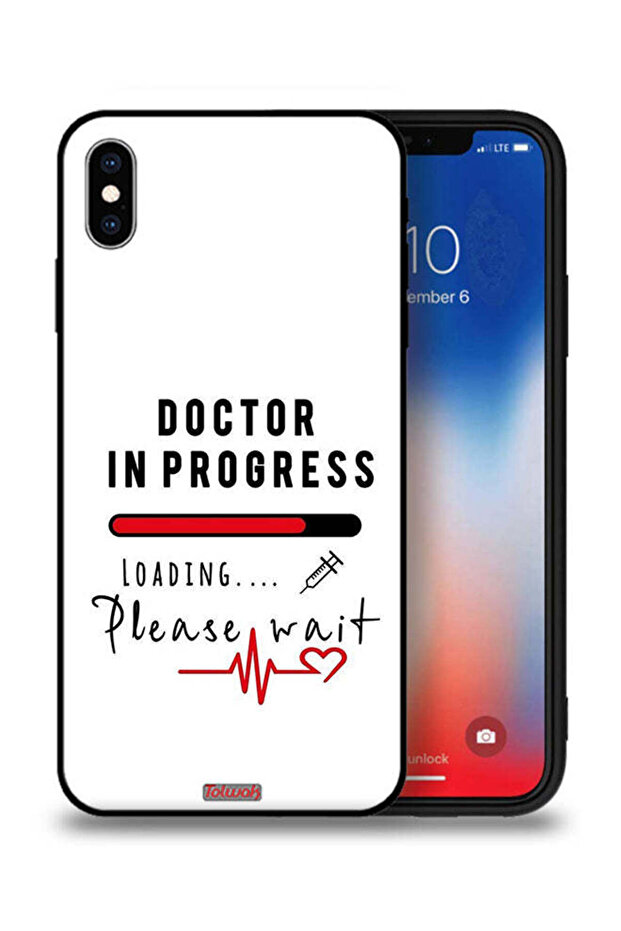 جراب حماية لجهاز Apple iPhone XS Max - طبيب قيد التقدم