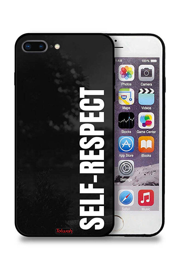 جراب حماية لجهاز Apple iPhone 8 Plus - احترام الذات - 1