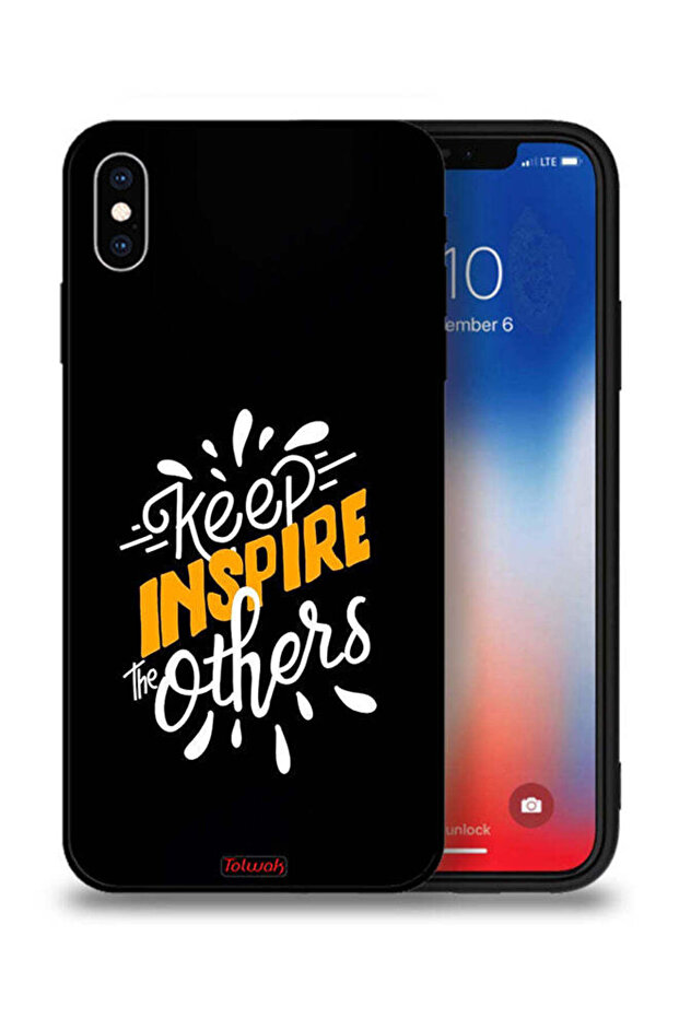 غطاء حماية لجهاز Apple iPhone XS - حافظ على إلهام الآخرين