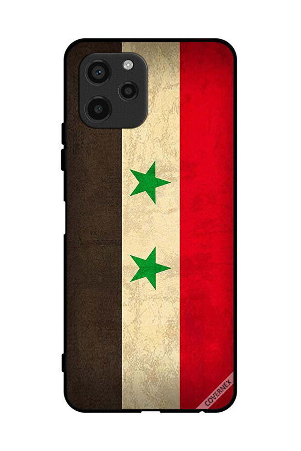 غطاء حماية لهاتف هواوي نوفا Y61 بعلم سوريا
