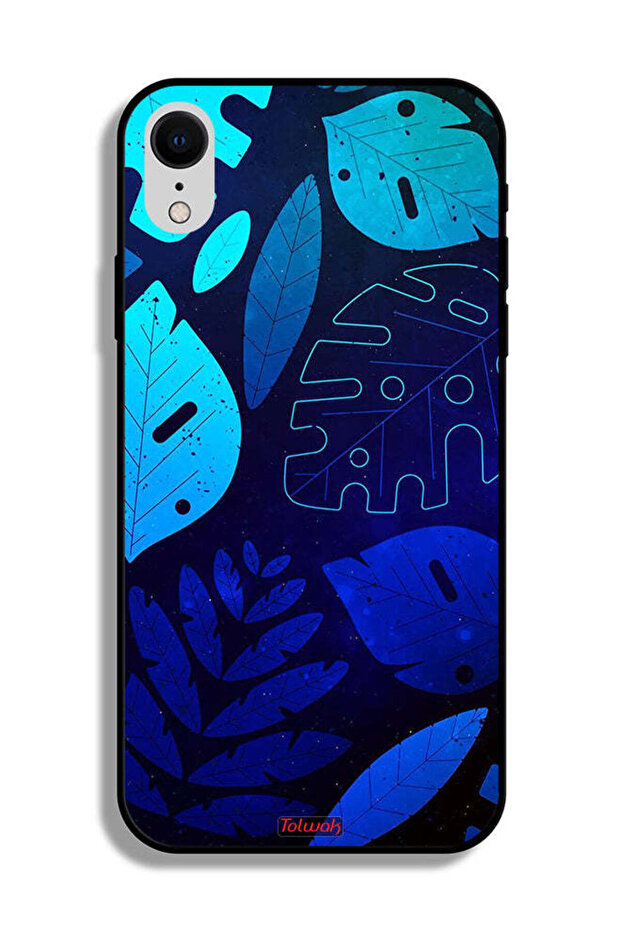 Apple iPhone XR Protective Case Leaves Pattern - 2