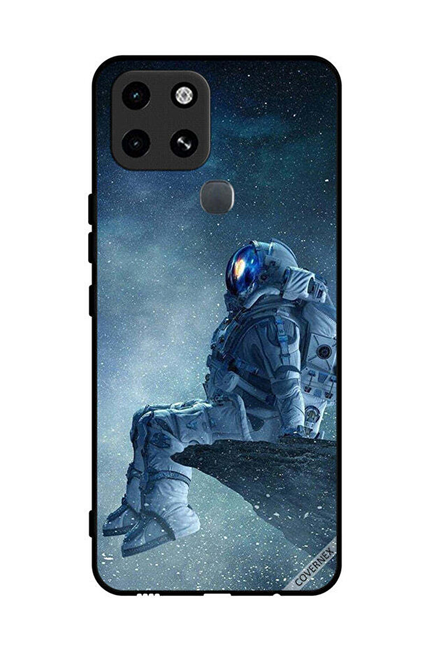 غطاء حماية لهاتف Infinix Smart 6 Astronaut Tired