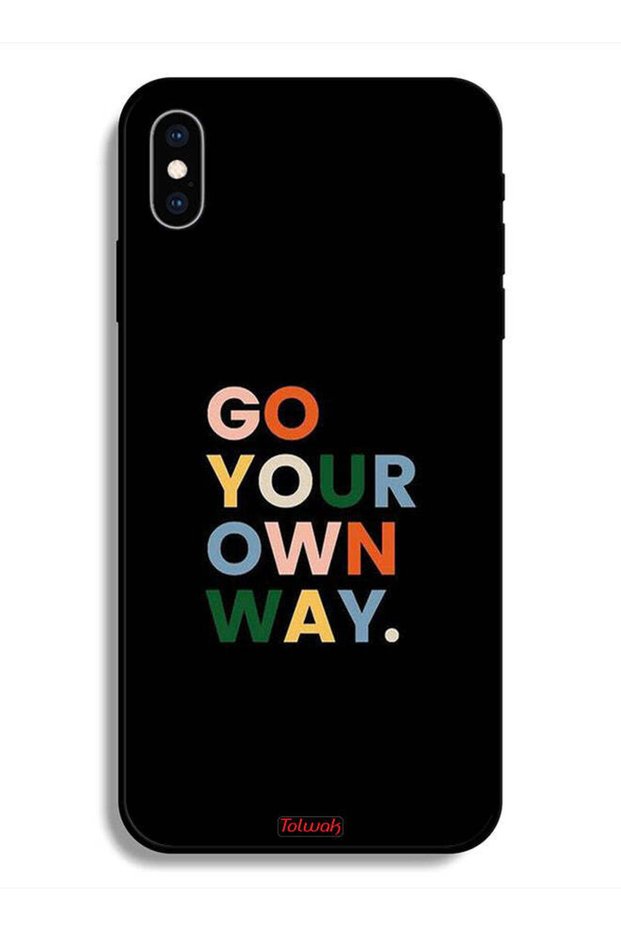 جراب حماية لجهاز Apple iPhone X - انطلق في طريقك