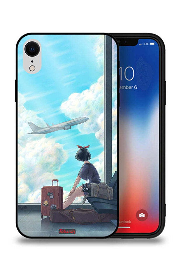 جراب حماية Apple iPhone XR - فن السفر