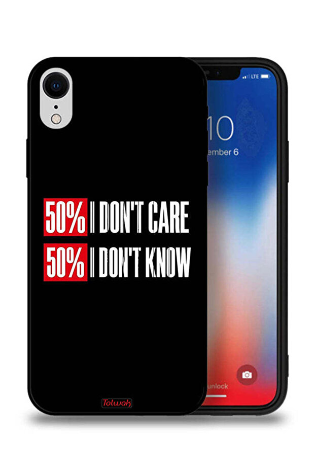 جراب حماية لجهاز Apple iPhone XR لا يهمني