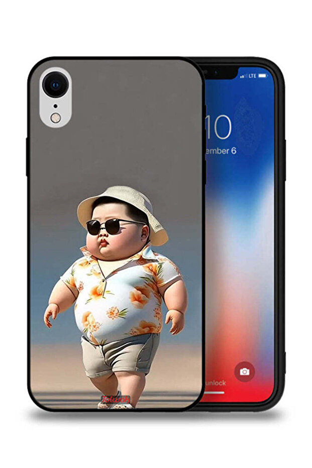 جراب حماية لهاتف Apple iPhone XR بتصميم أنيق وجذاب لطفل صغير