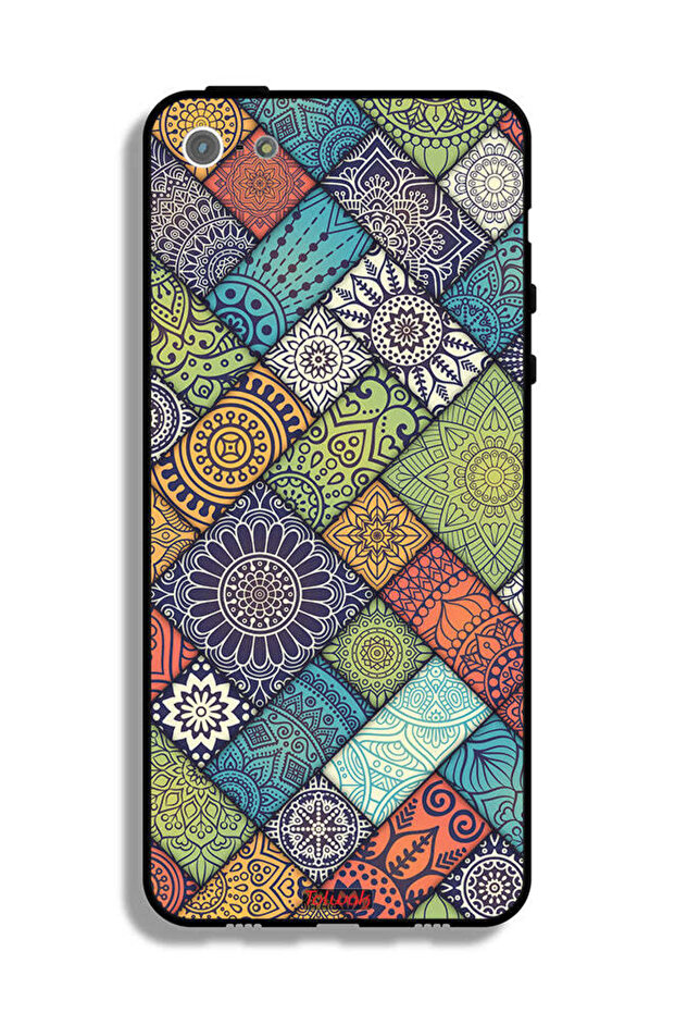 غطاء حماية لجهاز Apple iPhone 5/5s/SE بنمط ماندالا - 2