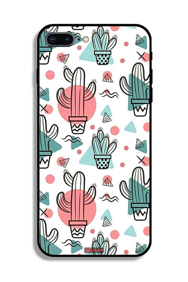 غطاء حماية لجهاز Apple iPhone 7 Plus بتصميم الصبار - 2