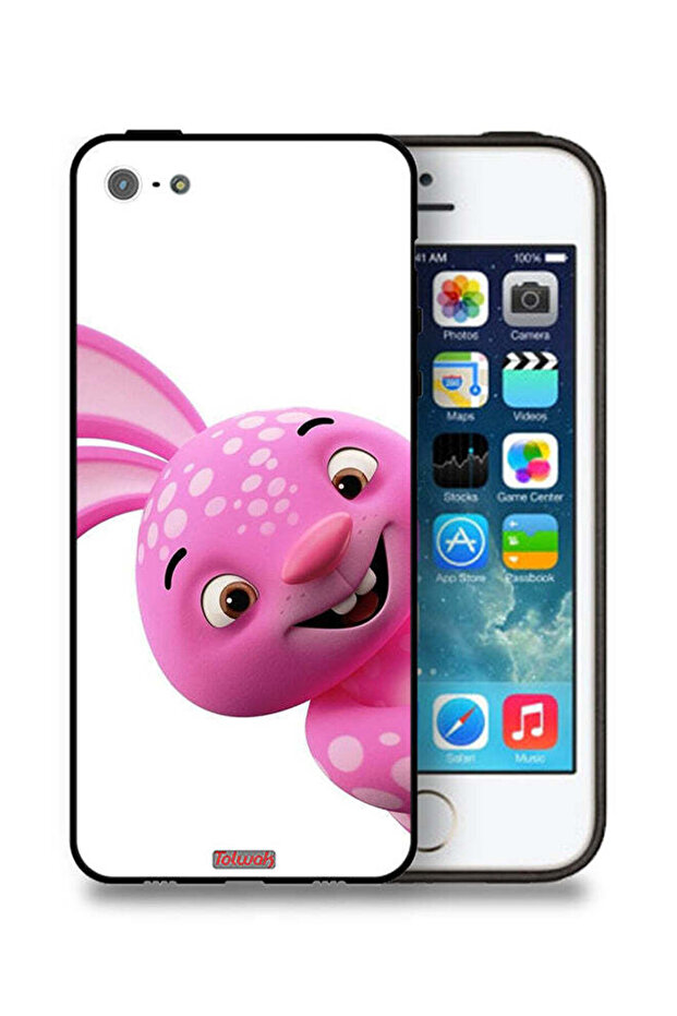 غطاء حماية لجهاز Apple iPhone 5/5s/SE من Hey Two Teeth