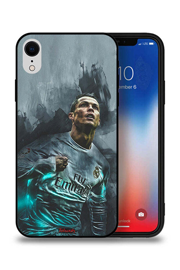 جراب حماية لهاتف Apple iPhone XR بتصميم كريستيانو رونالدو