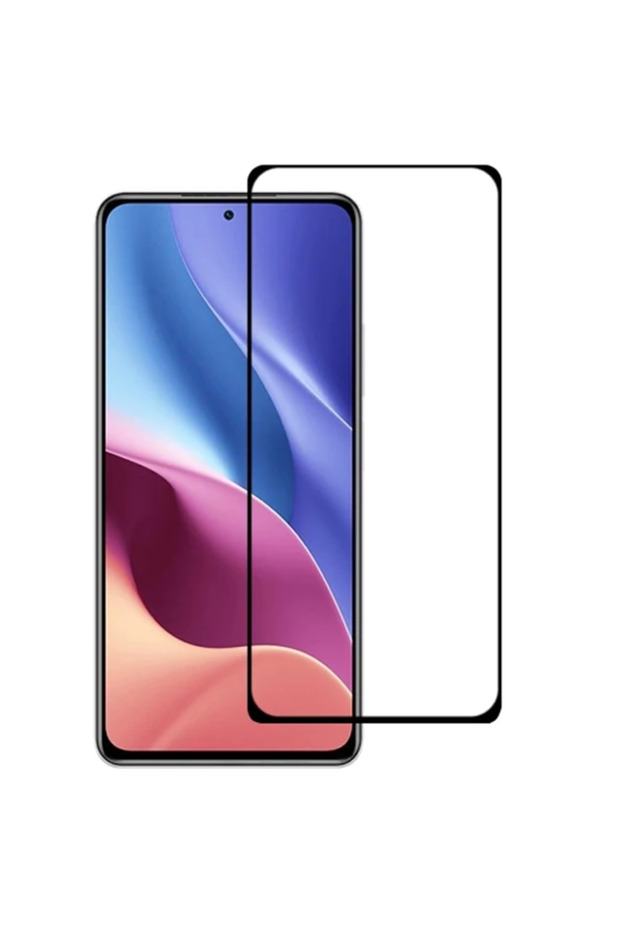 واقي شاشة كامل التغطية من Xiaomi Redmi K40/K40 Pro - زجاج متين مع إطار