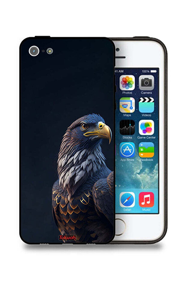 جراب حماية لجهاز Apple iPhone 5/5s/SE Eagle Hd