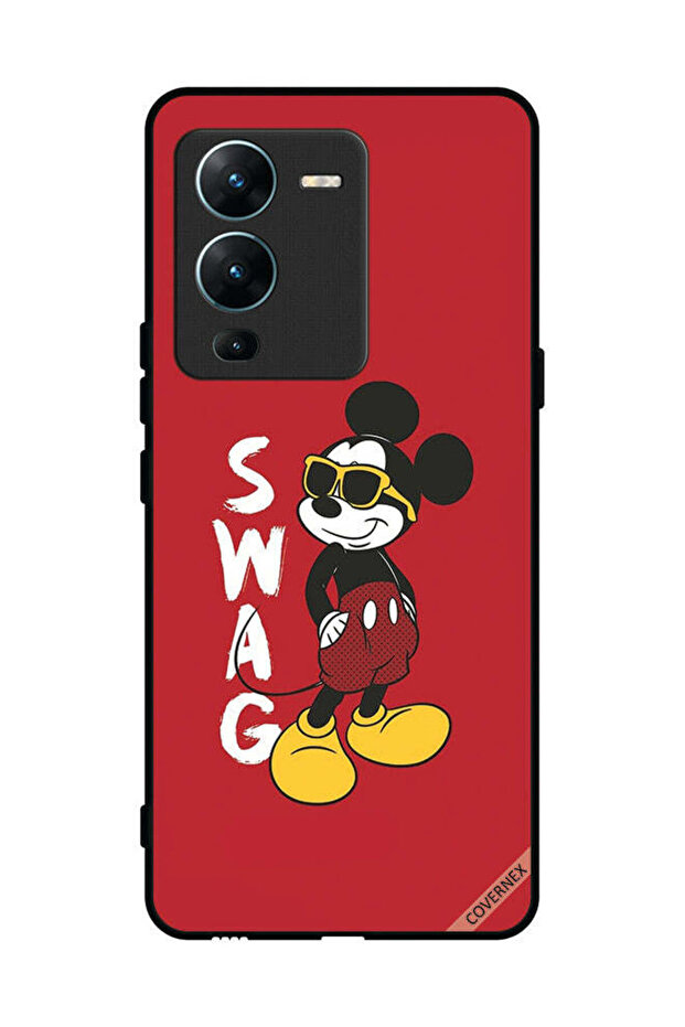 غطاء حماية لهاتف فيفو V25 برو Swag Mickey Mouse