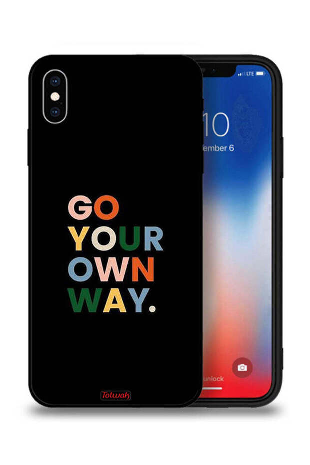 جراب حماية Apple iPhone XS - انطلق في طريقك الخاص
