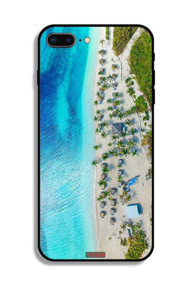 Apple iPhone 8 Plus Protective Case Beach - 2