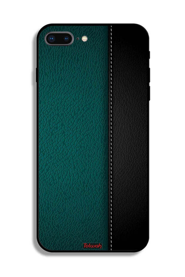Apple iPhone 8 Plus Protective Case Leather Pattern - 2