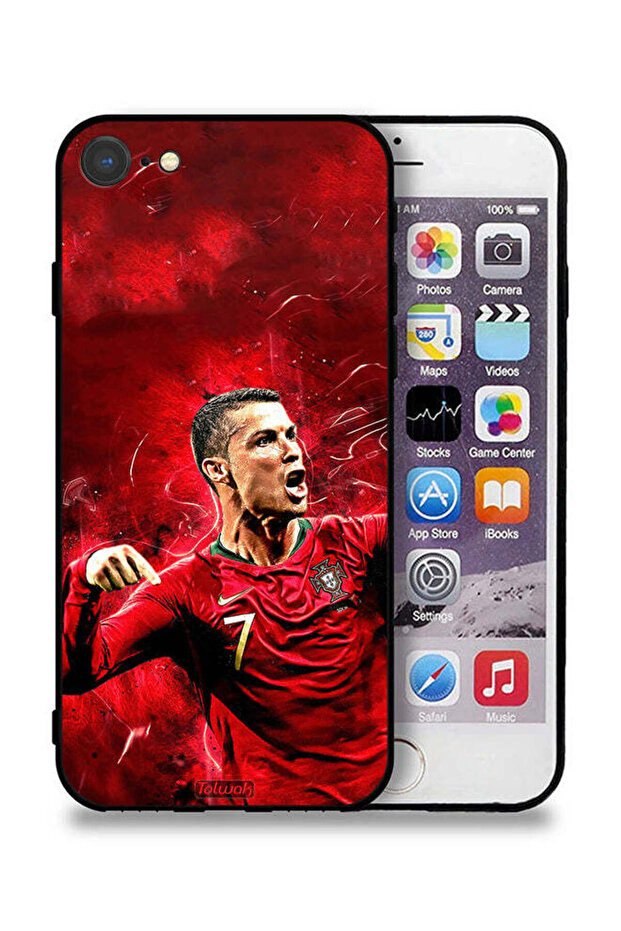 جراب حماية لهاتف Apple iPhone 7 كريستيانو رونالدو