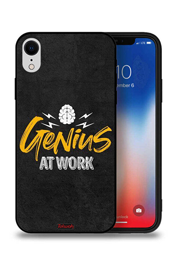 جراب حماية لجهاز iPhone XR من Apple Genius At Work
