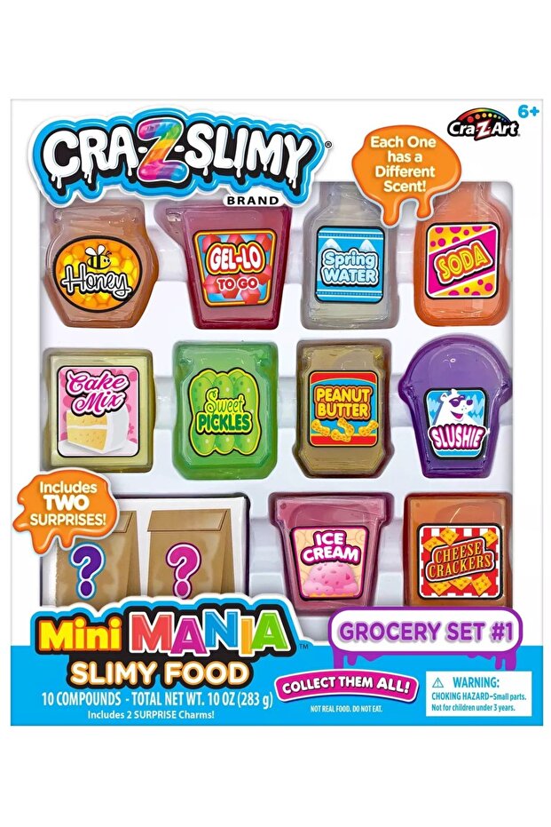 CraZSlimy Mini Mania Slimy Sweet Treats