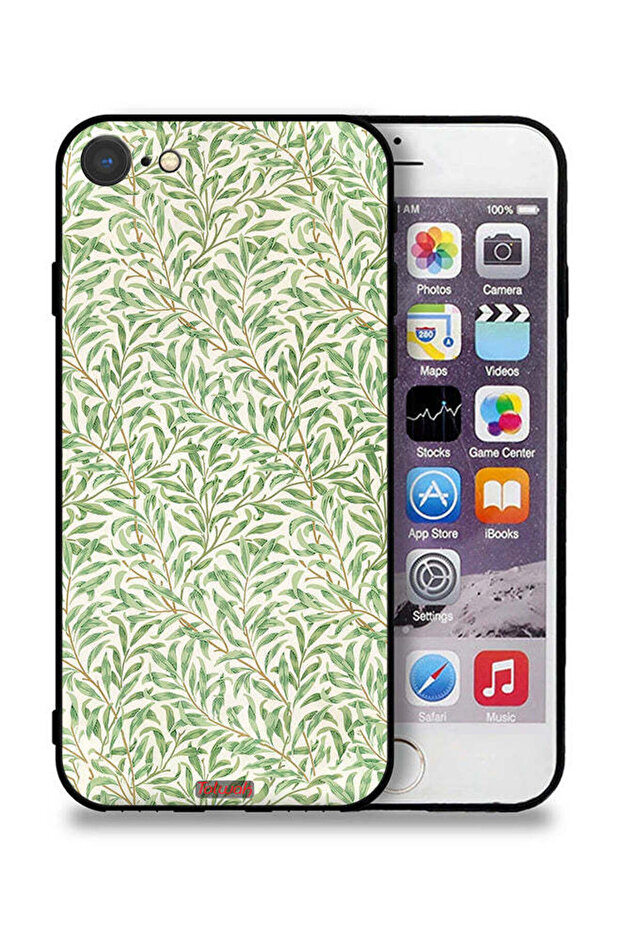 جراب حماية لجهاز Apple iPhone SE (2020) بنمط Willow Bough الشهير