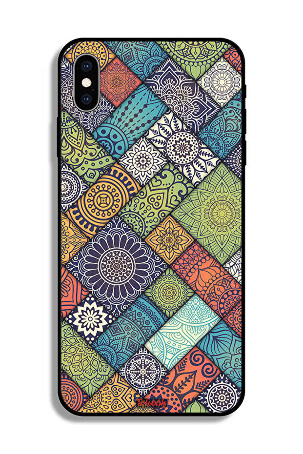 Apple iPhone XS Protective Case Mandala Pattern - 2